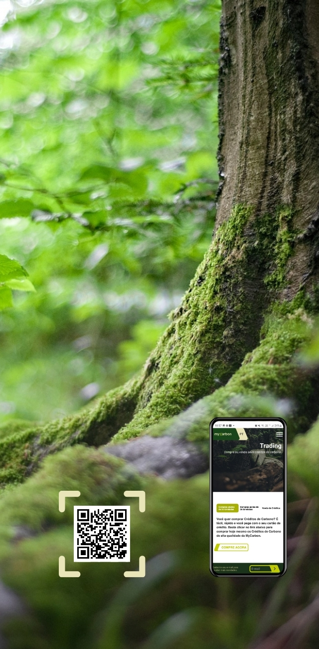 MyCarbon está on! Compre agora Créditos de Carbono...